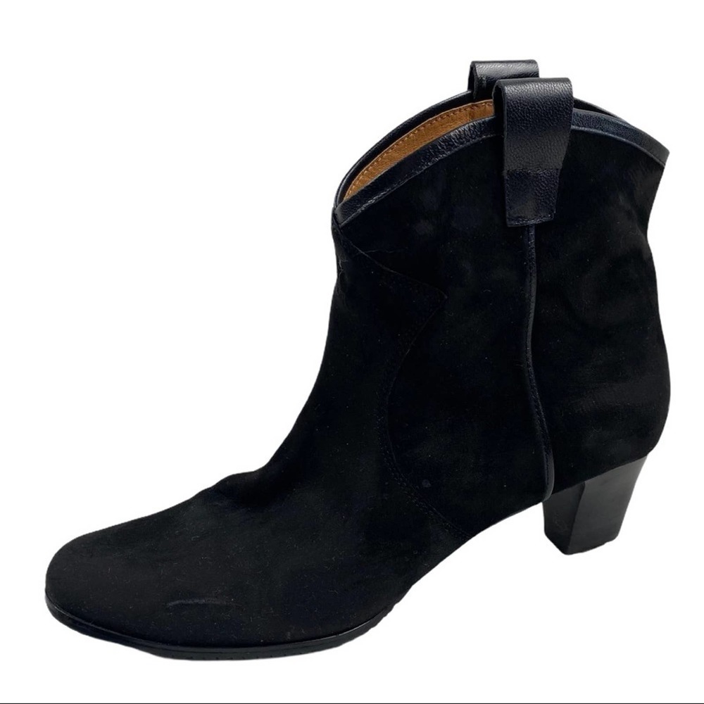 Array Black Suede Ankle Boots - image 1